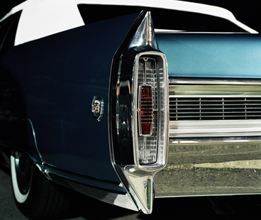 1965 Cadillac tailfin, photo courtesy of Simon Ladefoged.